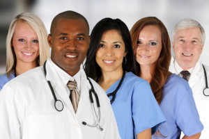 group of medical staff